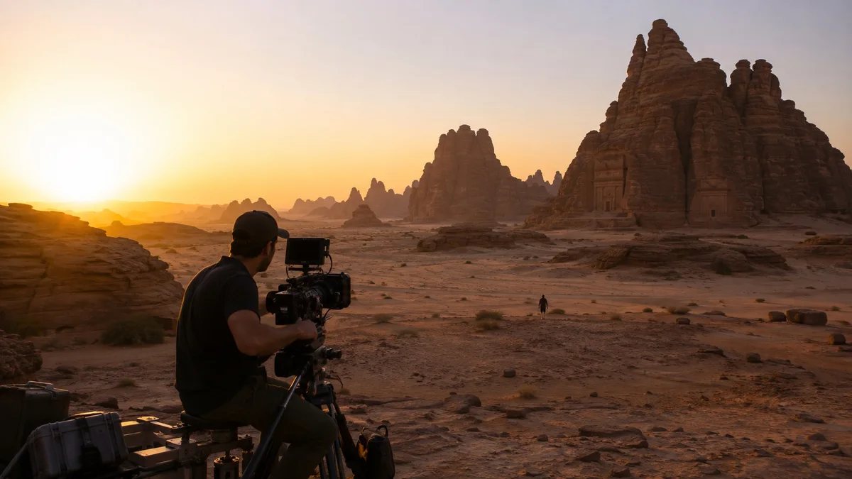 مثال لعمل تصوير خارجي